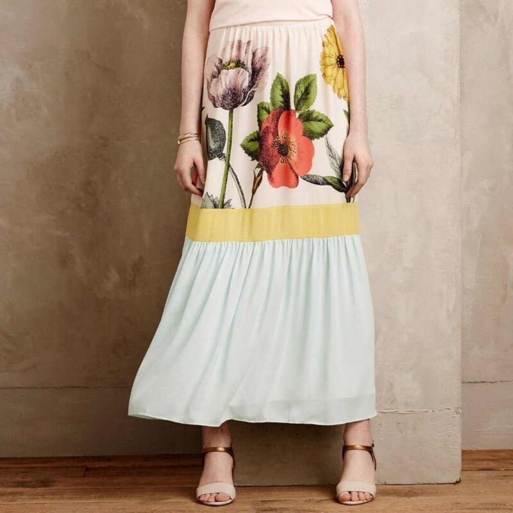 HD in Paris Botanique Maxi Skirt size 14